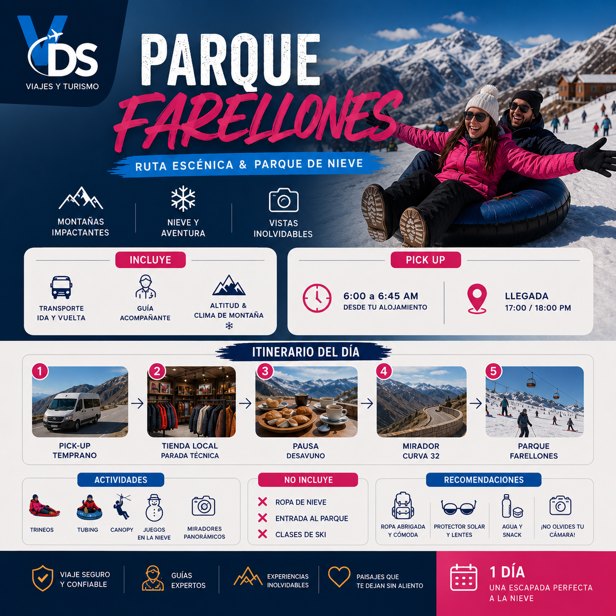Flyer Parque Farellones