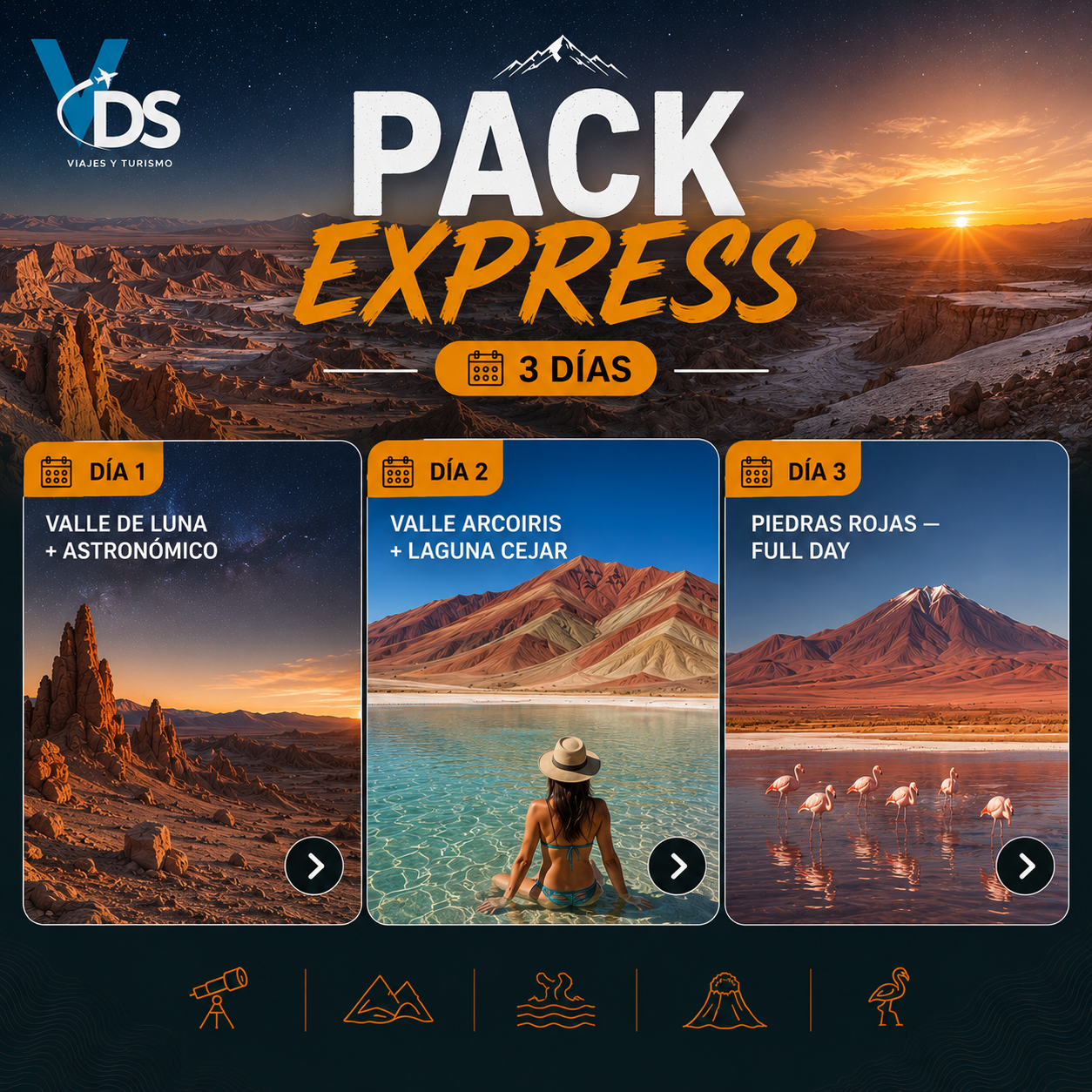 Flyer Pack express 3 días