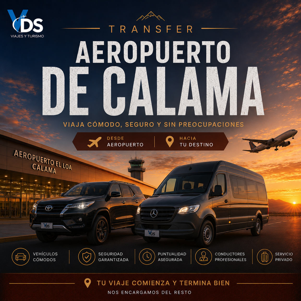 Flyer transfer Atacama